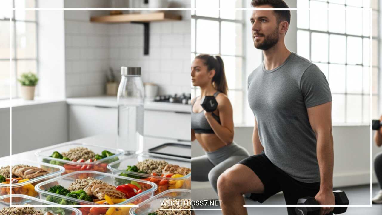 Diet and Exercise for Fat Loss