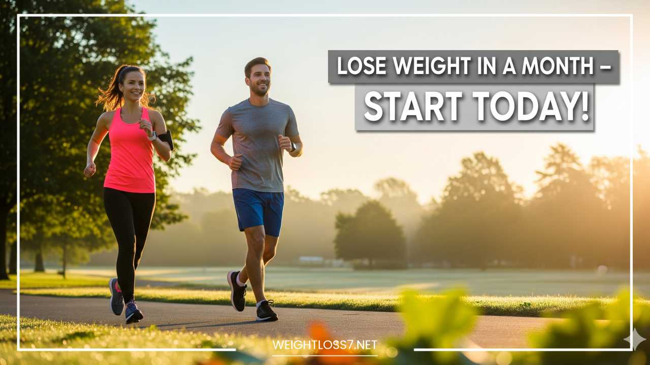 How Can I Lose Weight in a Month