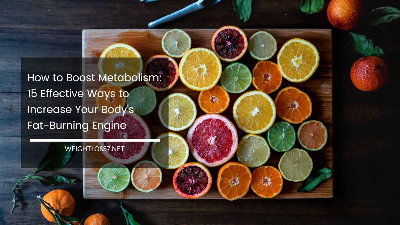 How to Boost Metabolism