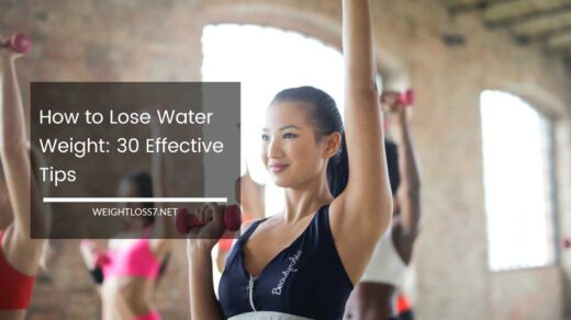 How to Lose Water Weight