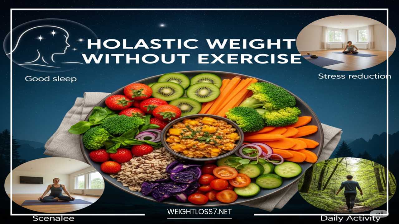 How to Lose Weight Without Working Out